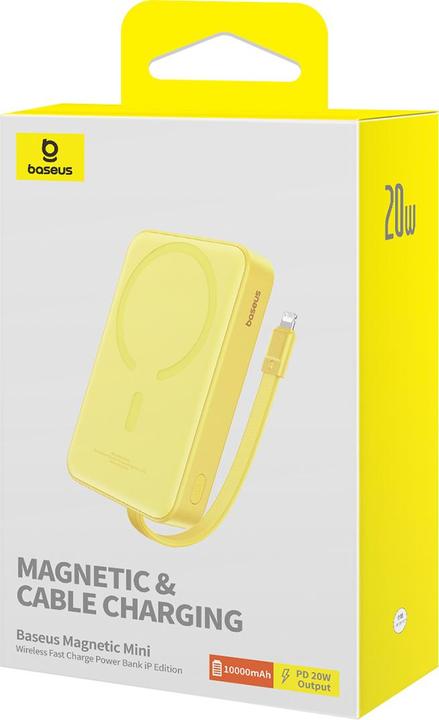 Produktbild Baseus Magnetic Mini Charger (10000 mAh, 20 W, 38.50 Wh)
