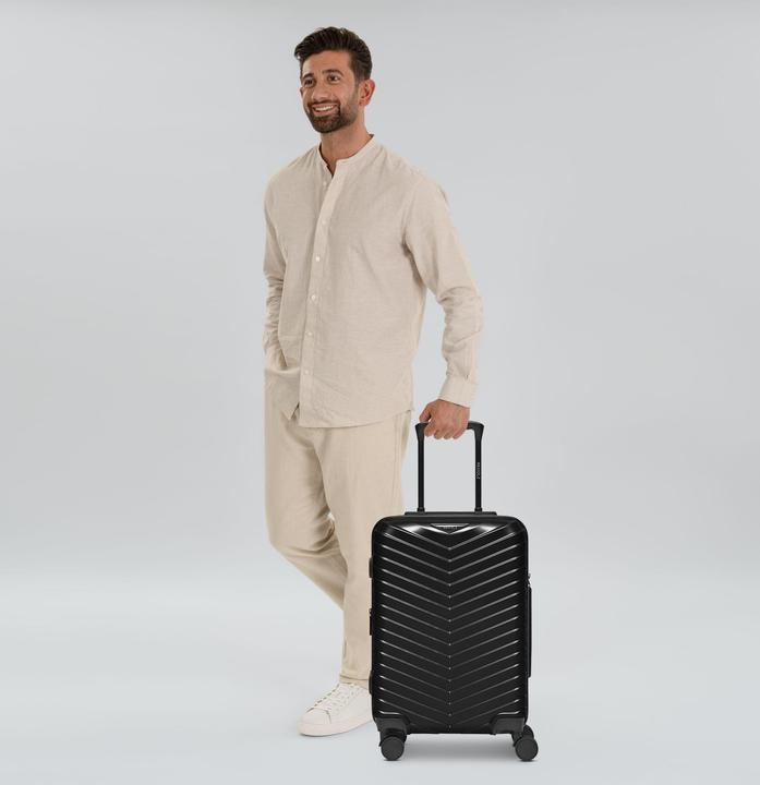 Produktbild Redolz Essentials 18 4 Rollen Kabinentrolley 55 cm mit Dehnfalte (44 l, Handgepäck (bis 50l))