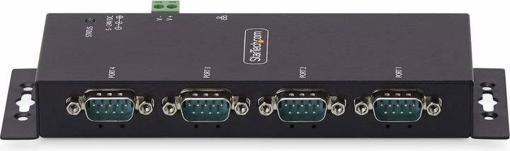 Produktbild StarTech com I43-SERIAL-ETHERNET, IEEE 802.3i, IEEE 802.3u, 0 - 60 °C, -20 - 75 °C, 5 - 95%, 179 mm