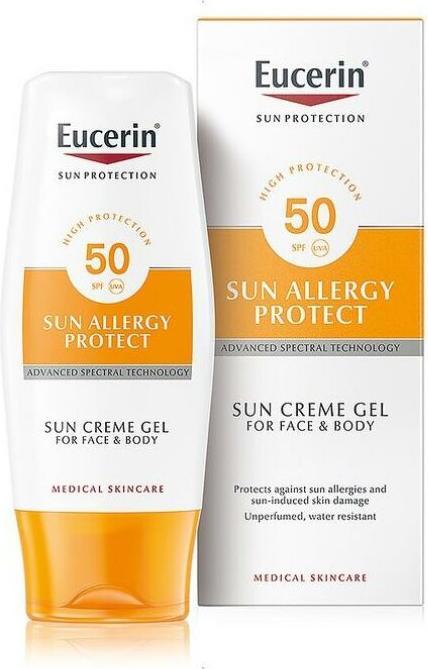 Produktbild Eucerin Sun Allergy Protect Sun Cream Gel (Sonnencreme, SPF 50, 150 ml)