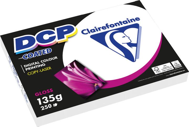Image du produit Clairalfa Papier pour imprimante laser DCP Coated Gloss, A4, 250 g/qm (250 g/m², 250 x, A4)