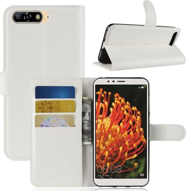 Immagine prodotto MU Classic Serie di copertine per libri in pelle Litchi (Huawei Y6 (2018))