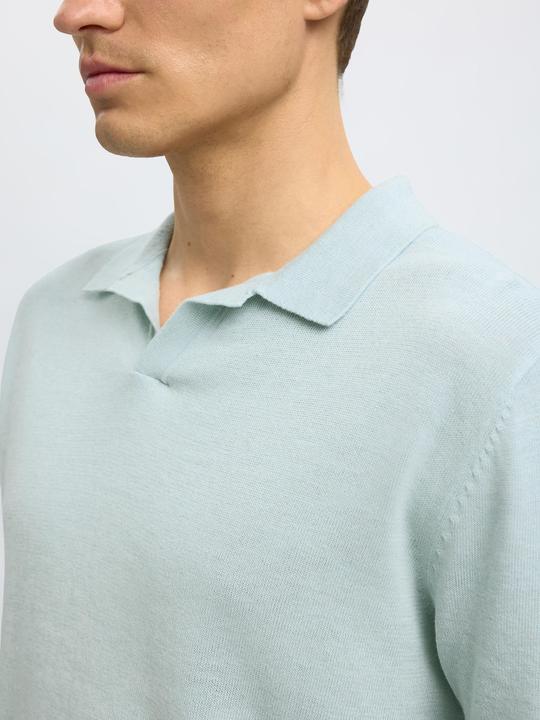 Produktbild Selected Homme Kurzarm Polohemd aus Strick (XXL)