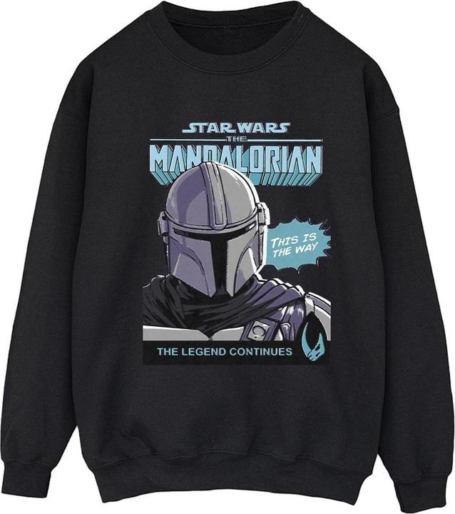 Star Wars Mando Comic Cover Sweatshirt (L)