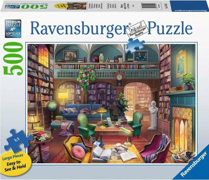 Produktbild Ravensburger Puzzle Traumbibliothek XXL 500 Teile (500 Teile)