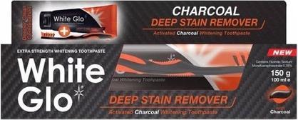 Produktbild White Glo Charcoal Deep Stain Remover Whitening Paste Is Teeth 100Ml (100 ml, Crème)