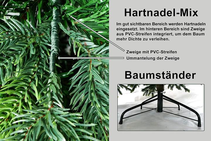Produktbild Gartenpirat Künstlicher Weihnachtsbaum BonTree (210 cm)