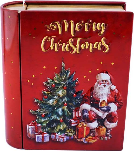 Produktbild miniSchoggi Buchdose Merry Christmas, 118 x 100 x 38 mm