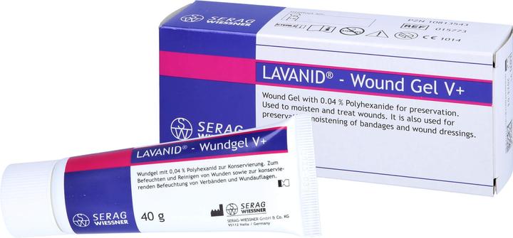 Actual product image Lavanid Wound Gel V+ higher viscosity, 40 g GEL (Gel)