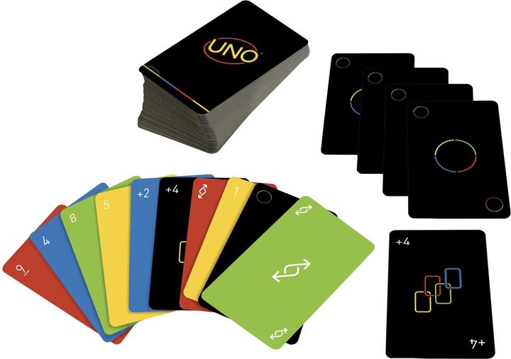 Produktbild Mattel Games Uno Minimalista (Deutsch, Französisch, Italienisch, Englisch)