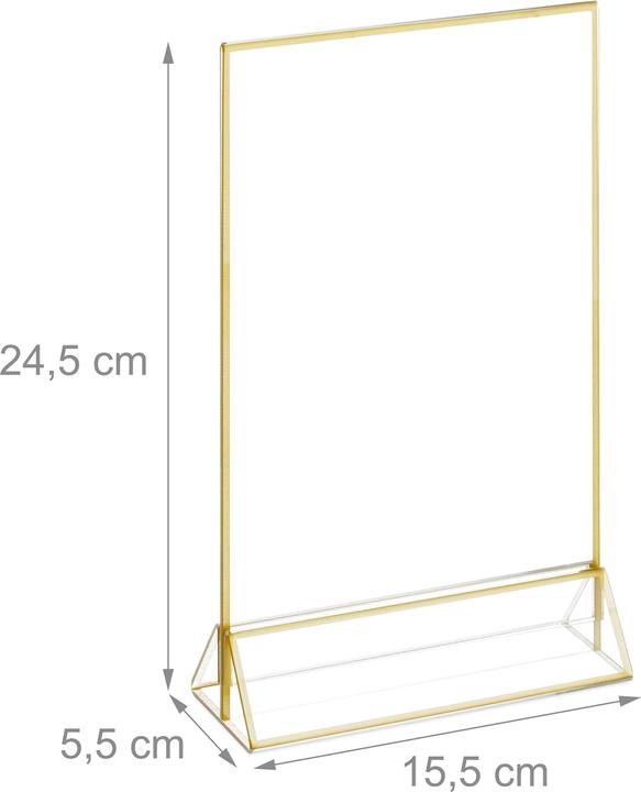 Actual product image Relaxdays 6x table stand