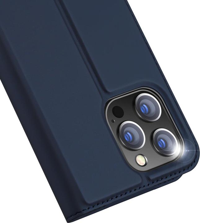 Productafbeelding Dux Ducis Skin Pro Portemonnee Hoesje voor iPhone 15 Pro - Blauw (Apple iPhone 15 Pro)