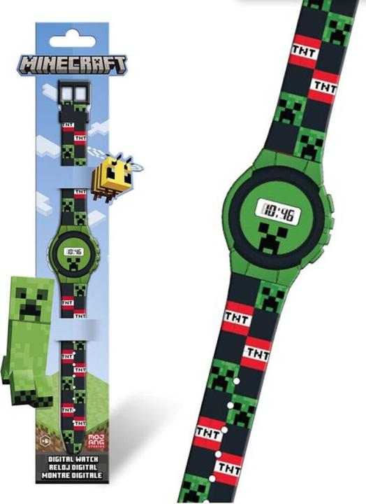Immagine prodotto Minecraft Euromic - Orologio da polso digitale - (0878311-MIN4223) (Orologio digitale)