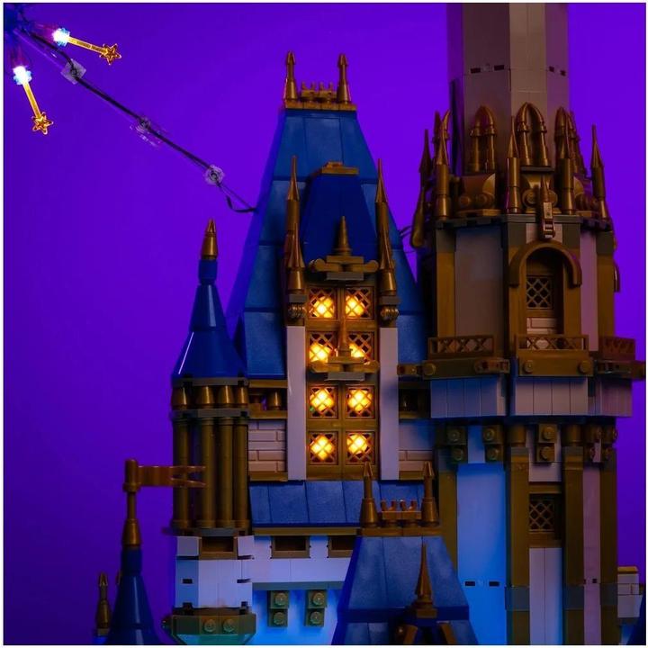 Actual product image Light my bricks LMB 2.0 LEGO® 43222# Disney Castle Light Kit