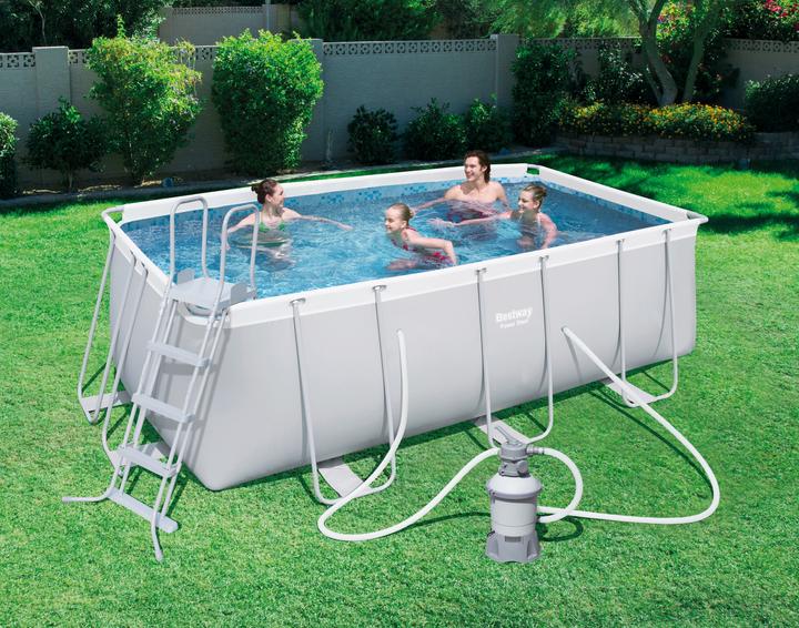 Produktbild Bestway Power Steel Frame Pool-Set (412 x 201 x 122 cm)