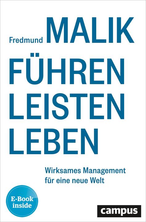 Produktbild Führen Leisten Leben (Deutsch, Fredmund Malik, 2019)