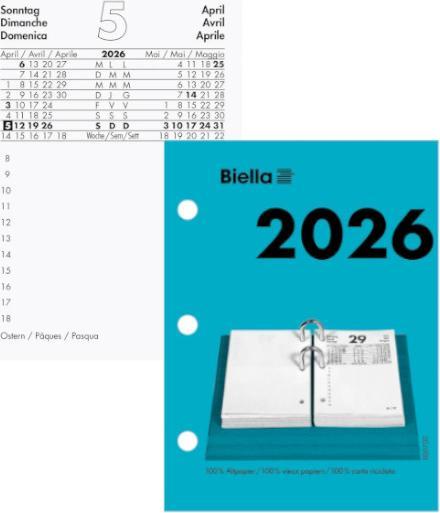 Produktbild Biella Umlegeblock gelocht klein
