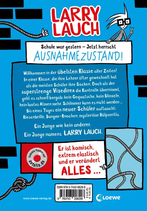 Produktbild Larry Lauch zerstört die Schule (Deutsch, Mick Elliott, Christian Dreller, Loewe Kinderbücher, 2020)