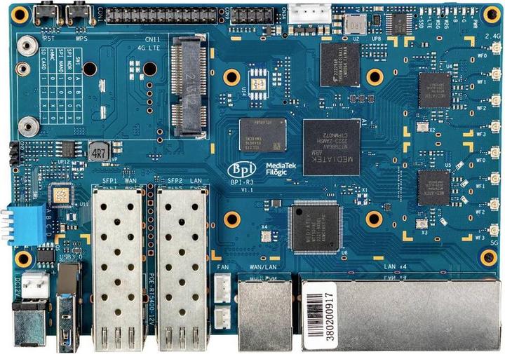 Produktbild Sinovoip BananaPi-R3 Banana Pi BPI-R3 2 GB
