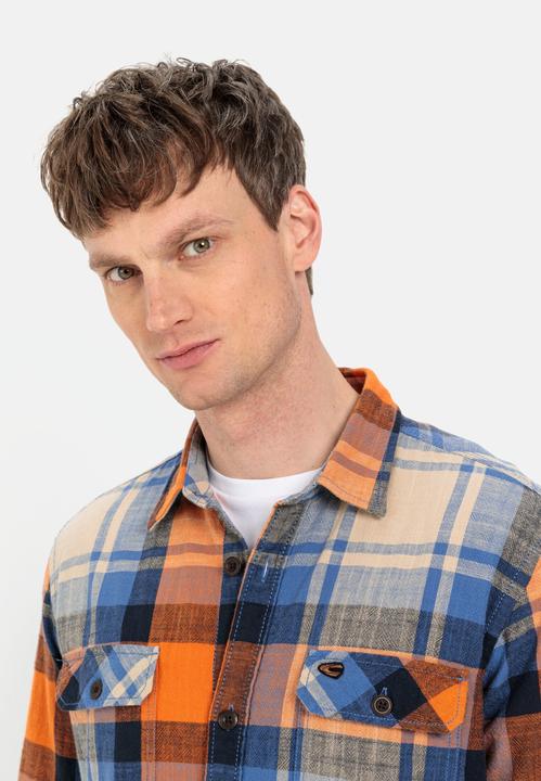 Produktbild Camel Active Kariertes Hemd aus reiner Baumwolle (6XL)