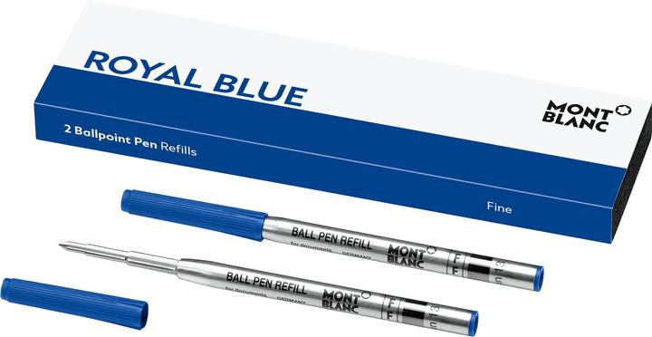 Image du produit Montblanc Recharge grande capacité pour stylo à bille (Recharger, Bleu, 0.40 mm)