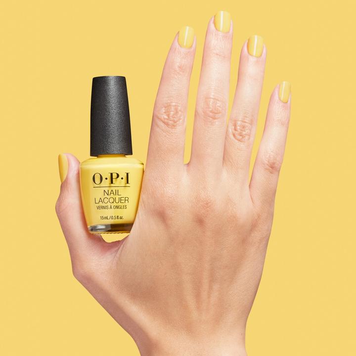 Actual product image OPI Make 'Em Jelly - Daffodil Duck Walk (Daffodil Duck Walk, Colour paint)