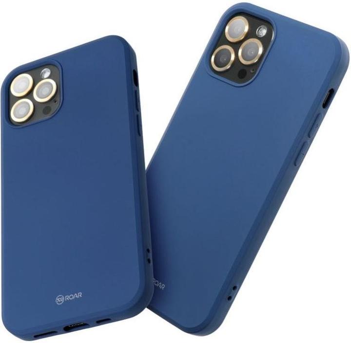 Actual product image Roar Back panel cover case COLORFUL JELLY for IPHONE 16 Plus navy (Apple iPhone 16 Plus)