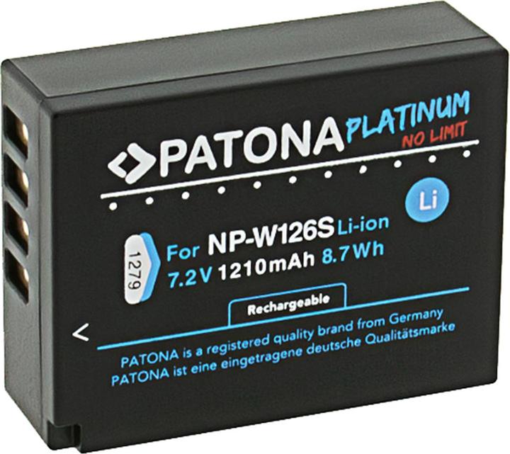 Image du produit Patona Pile au platine Fuji NP-W126S (Batterie de l'appareil photo)
