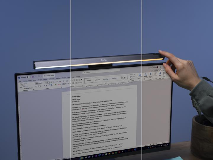 Produktbild Trust Shyne LED-Monitor-Lichtleiste - Schwarz