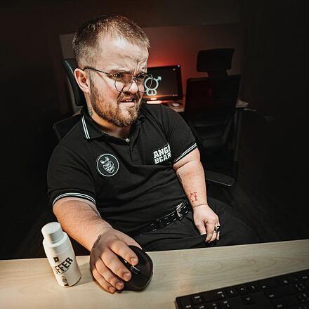 Image du produit Angry Beards Calm Balls tampon Sit & Chill (Lotion de toilette intime)
