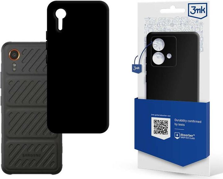 Image du produit 3MK Mobiili tagakaas Galaxy XCover7, mat must (Samsung Galaxy Xcover 7)