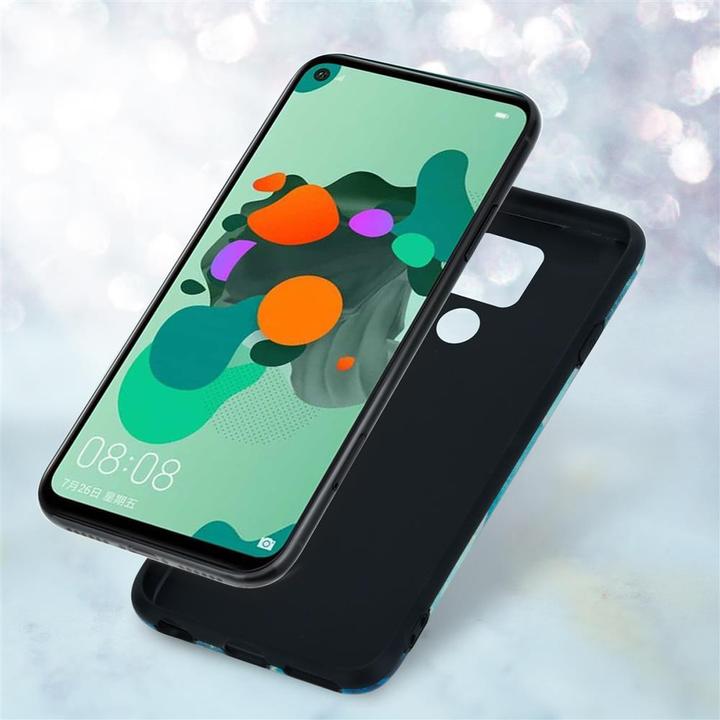 Produktbild Cadorabo IMD TPU Bunter Marmor Cover (Huawei Mate 30 Lite)