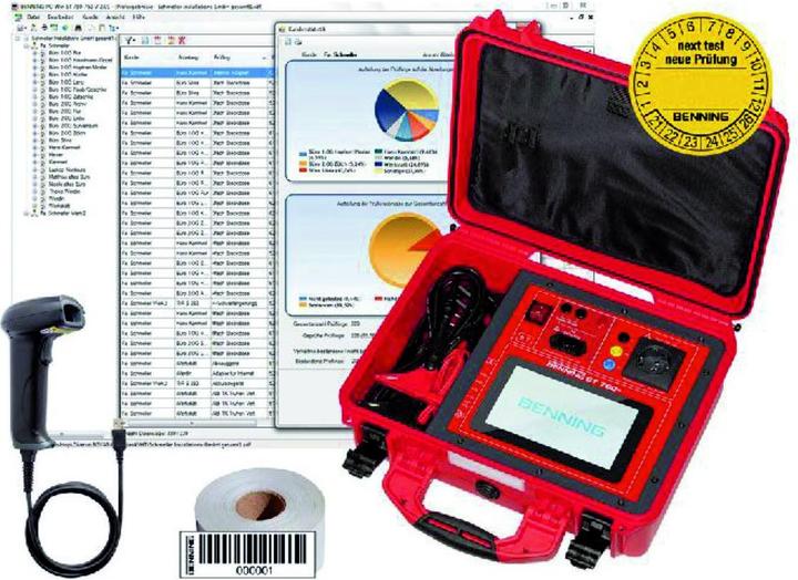 Actual product image Benning ST 760+ Set appliance tester set (CAT II 300V)