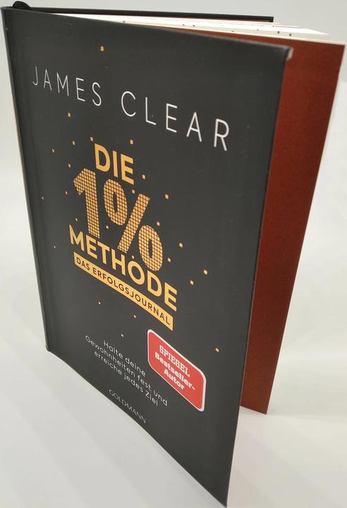 Produktbild Die 1% Methode – Das Erfolgsjournal (Deutsch, James Clear, 2022)