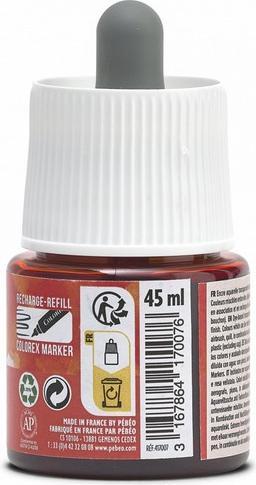 Image du produit Pebeo Encre à base d'eau Colorex (Vermillon, 45 ml)