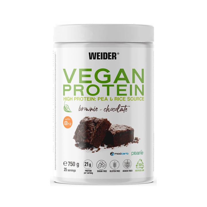 Immagine prodotto Weider Proteine vegane (Brownie al cioccolato, 1 pz., 750 g)