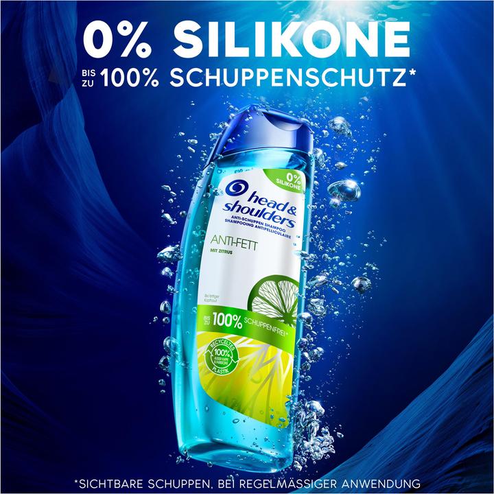 Actual product image Head & Shoulders Anti-Fett (250 ml, Liquid shampoo)