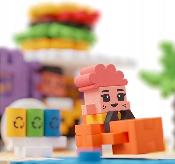 Actual product image Marioinex Building Blocks Mini Waffle - Snack Wagon