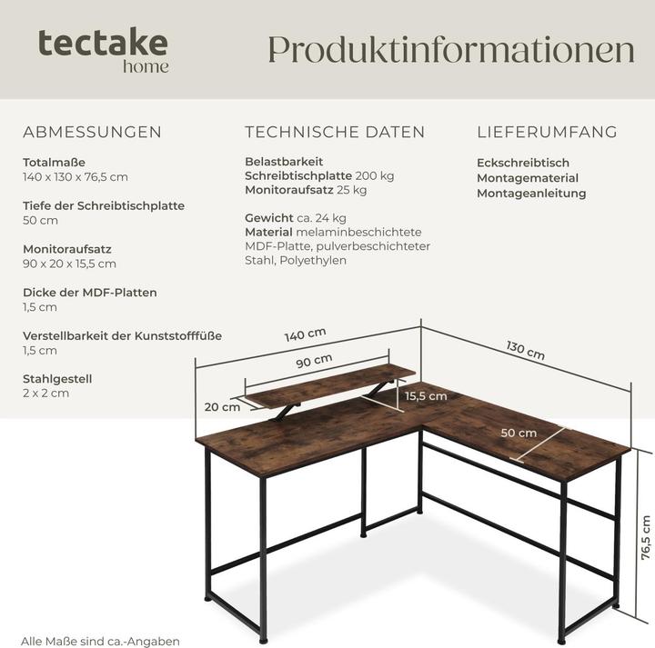 Produktbild tectake Melrose