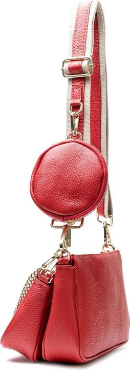 Actual product image Lazarotti Milano Leather shoulder bag 23 cm