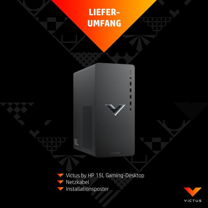 Image du produit HP Victus 15L (Intel Core i5-12400F, 16 Go, 512 Go, GeForce RTX 4060)