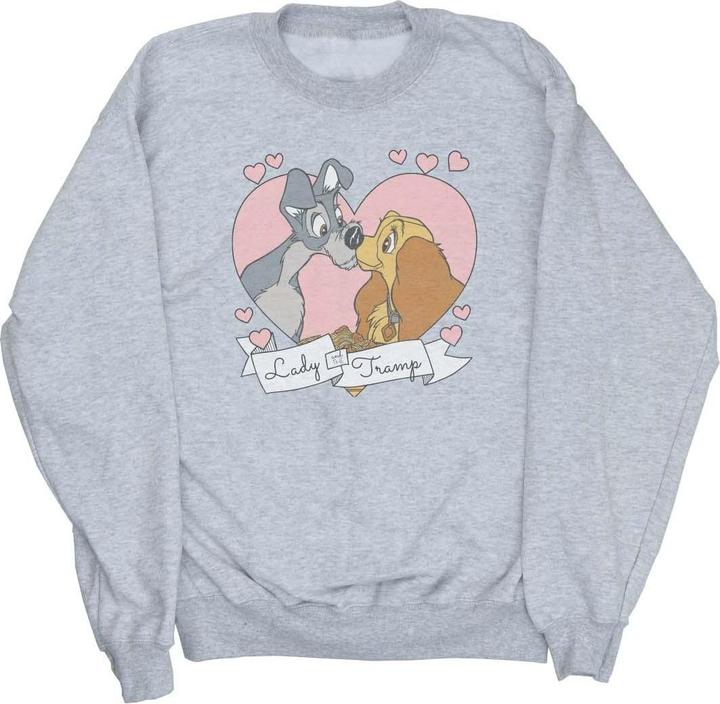 Disney Lady And The Tramp Love Sweatshirt Mädchen