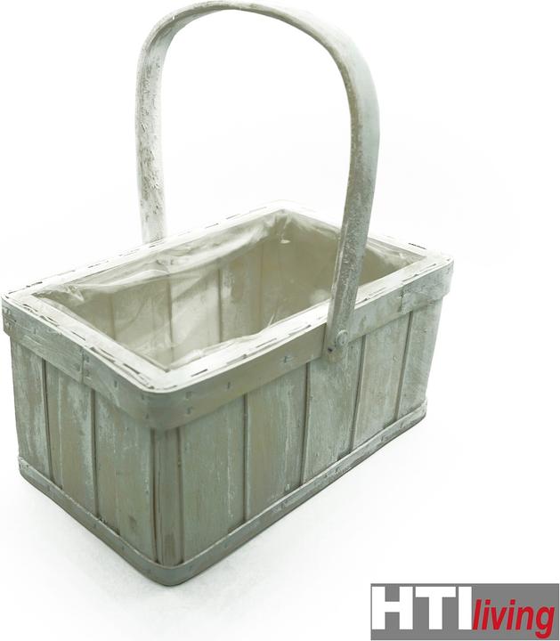 Produktbild HTI-Living Pflanzkorb Weiss (16 cm)