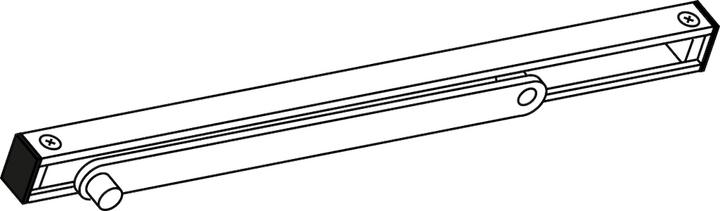 Actual product image Geze Slide rail with lever for TS 3000 V / TS 5000 L (Room door, Entrance door, Wooden door, French window, Indoor)