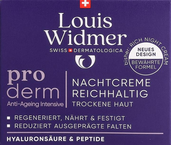Produktbild Louis Widmer Proderm Nachtcr reichha parf 50ml (50 ml, Nachtcreme)