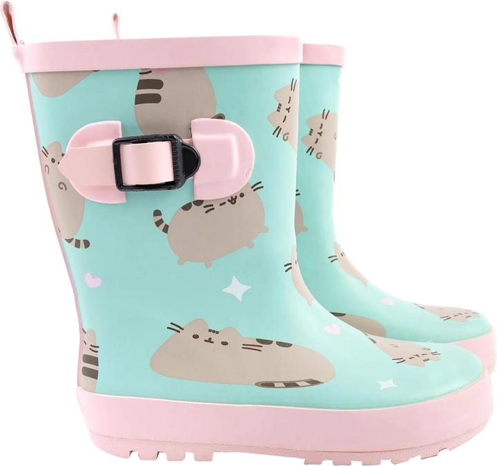 Image du produit Pusheen Bottes de jardin en caoutchouc pour filles Impression répétée (36)