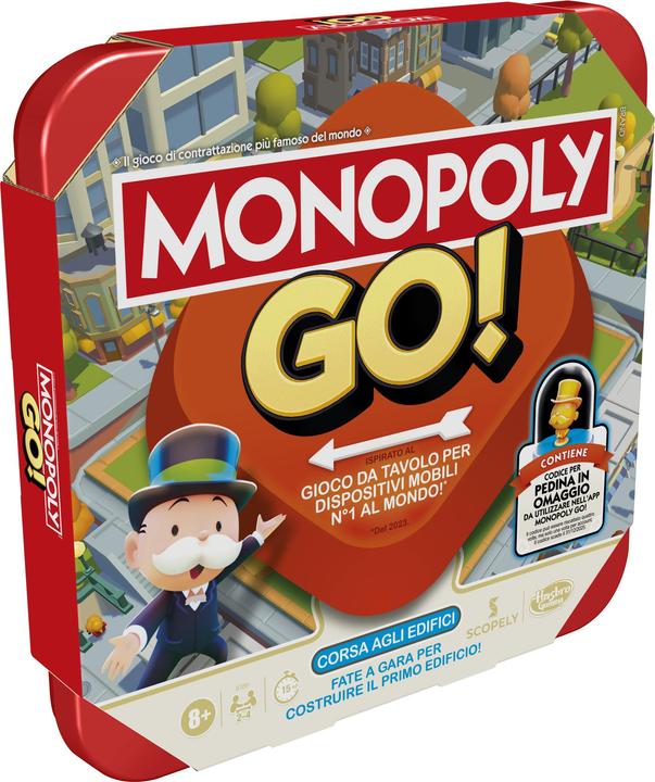Image du produit Hasbro Gaming Monopoly GO! Jeu de société