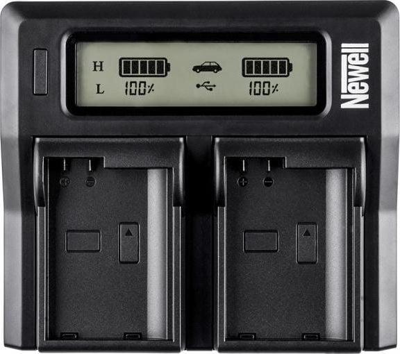 Produktbild Newell Kameraladegerät DC-LCD-Zweikanal-Ladegerät für NP-FP-, NP-FH- und NP-FV-Akkus (Kamera Akku Ladegerät)