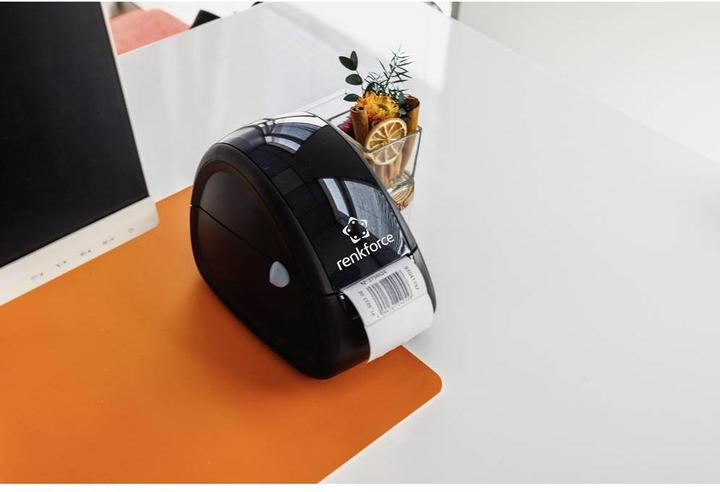 Actual product image Renkforce Labels roll 58 x 30 mm direct thermal paper white 800 pcs. strong adhesive