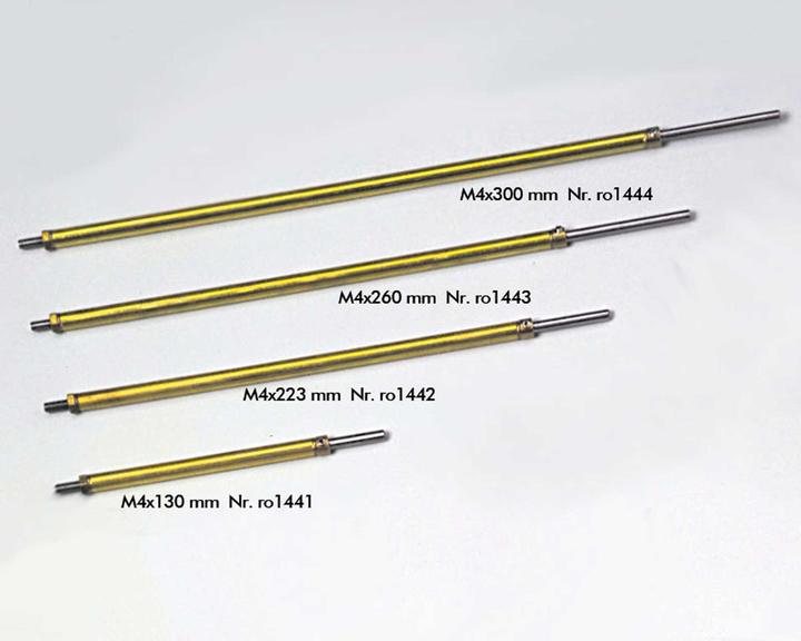 Actual product image Romarin Stern tube 235 + shaft M4x300mm